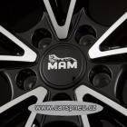 MAM A5 černé leštěné | 8,0x19, 5x112, ET45 |8x19| (alu kolo, MAMA58019511245BFP)
