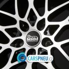 MAM B2 8,0x18 5x112 ET45 černá leštěná |8x18| (alu kolo - MAMB28018511245BFP)