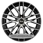 MAM RS4 7,0x16 5x100 ET38 černá leštěná |7x16| (alu kolo - MAMRS47016510038BFP)