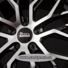 MAM RS4 7,0x16 5x100 ET38 černá leštěná |7x16| (alu kolo - MAMRS47016510038BFP)