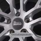 MAM RS4 7,0x16 5x100 ET38 stříbrná matná |7x16| (alu kolo - MAMRS47016510038MSL)
