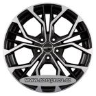 GMP Matisse black poliert - 7,5x19, 5x114,3, ET50 (MATI75195020927I)