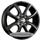 OXXO Telesto black lackiert - 5,0x15, 4x100, ET38 |5x15| (OX10-501538-R1-03)