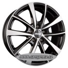 OXXO Vidorra black poliert - 8,0x18, 5x100, ET40 (8x18) (OX18-801840-X5-33, 31293)