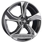 DEZENT KB 7,5x18 5x108 ET49 černá leštěná (alu kolo - TKBFHBP49E)