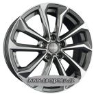 DEZENT KS gunmetal leštěná | 7,0x17, 5x114,3, ET53 |7x17| (alu kolo, TKSY0FP53E)