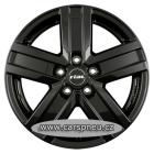 RIAL Transporter černé lesklé | 6,5x16, 5x118, ET50 (alu kolo, TP65650P42-6)