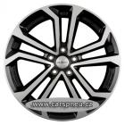 DEZENT TA black poliert - 7,0x17, 5x114,3, ET43,5 |7x17| (TTAY0BP435E)