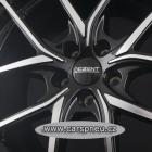 DEZENT TO black poliert - 7,5x18, 5x112, ET51 (TTOF8BP51E)