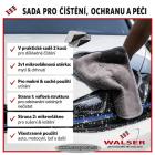 Mycí a čisticí utěrka z mikrovlákna | 2v1 | 2 ks | 40x40 cm | WASH & SCRUBB (WALSER 16167)