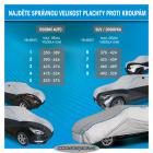 Ochranná plachta proti kroupám COMFORT PROTECT | velikost 9 (XL) SUV/VAN | ochrana do 1,9 cm (WALSER 30891)