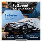 Ochranná plachta proti kroupám PERMA PROTECT COMPLETE | světle šedá | velikost 1 (S) CAR | ochrana do 1,9 cm (WALSER 31030)