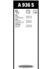 Sada stěračů Bosch Aerotwin - A 936 S - 600+475mm /3397118936, 3 397 118 936, A936S/