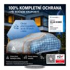 Ochranná plachta proti kroupám PERMA PROTECT COMPLETE | světle šedá | velikost 7 (M) SUV/VAN | ochrana do 1,9 cm (WALSER 41144)