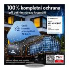 Ochranná plachta proti kroupám PERMA PROTECT COMPLETE | černá | velikost 1 (S) CAR | ochrana do 1,9 cm (WALSER 41243)