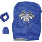 Sada ochranného potahu na sedadlo a volant | univerzální | polyester (BGS Technic, 66531)